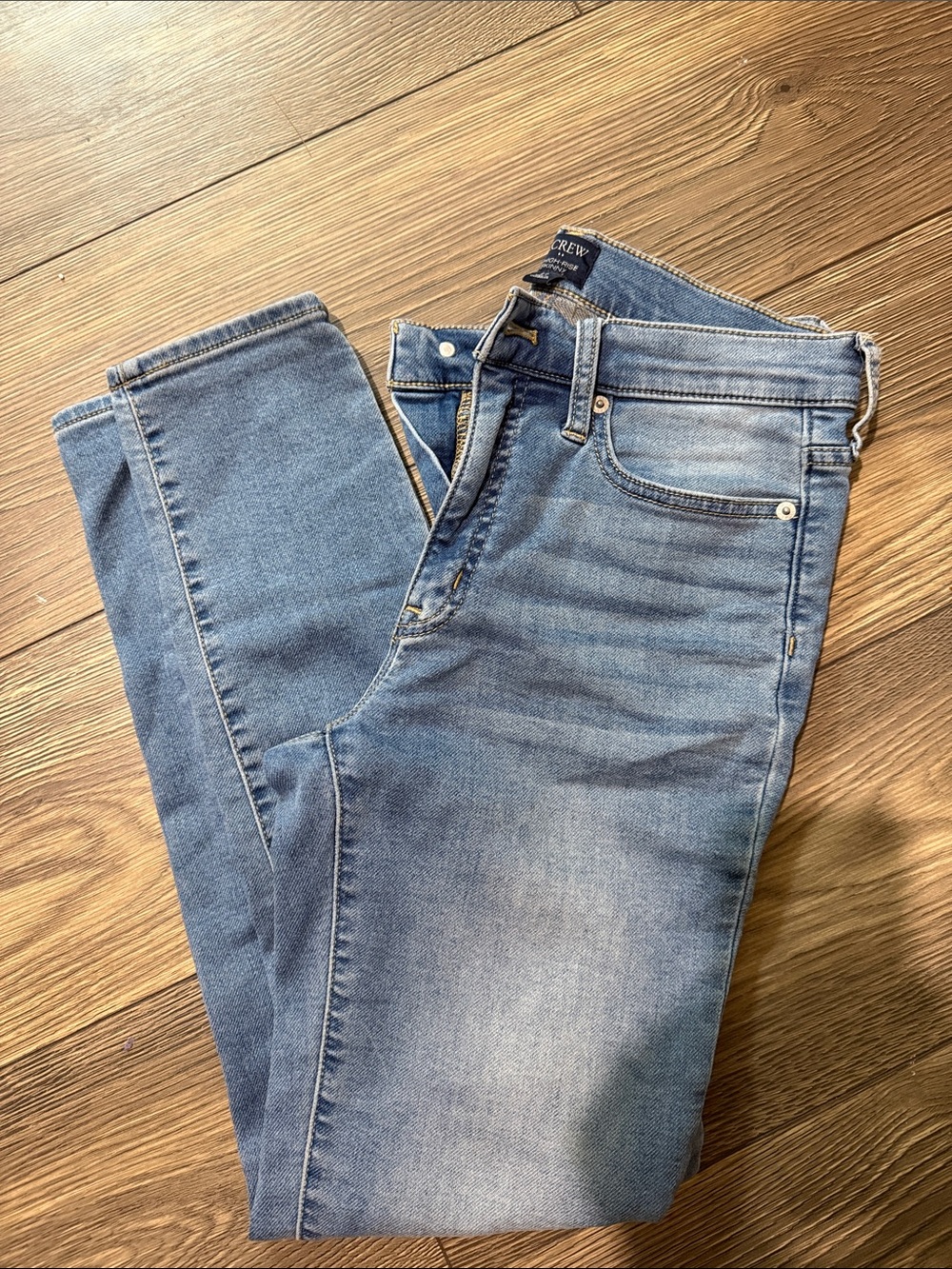 J. Crew Light Blue Slim Straight Jeans